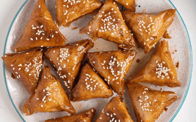 bal ve badem uyumlu tatlı