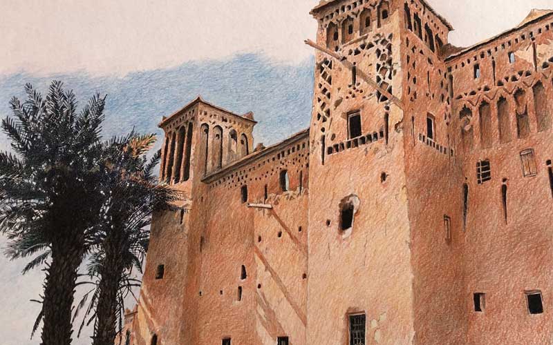 ait benhaddou kalesini ziyaret edin