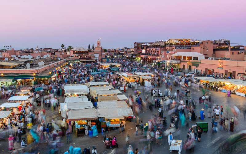 marakeşte jemaa el fnaa meydanını keşfedin